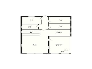 Maison de vacances Bogø Plan d'étage 24