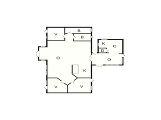 Vakantiehuis Fur Grondplan 33
