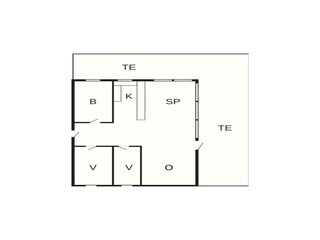 Casa de vacaciones Snedsted Plano de planta 31