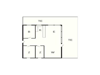 Ferienhaus Snedsted Grundriss 22