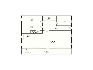 Casa de vacaciones Bork Havn Plano de planta 3