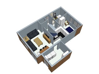 Maison de vacances Nieuwvliet Plan d'étage 18