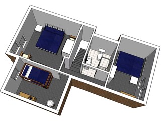 Vakantiehuis Nieuwvliet Grondplan 19