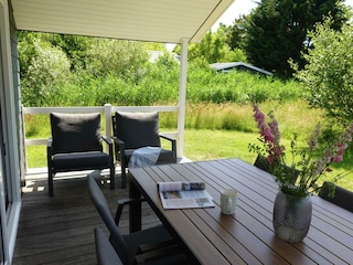 Terrasse verranda strandlodge Strand49
