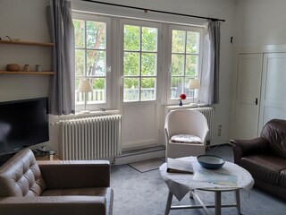 Wohnzimmer mit Ostseeblick