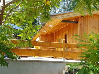 Bungalow Feldberg in Mecklenburg Außenaufnahme 2