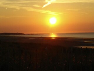 Sonnenuntergang auf der Nordsee