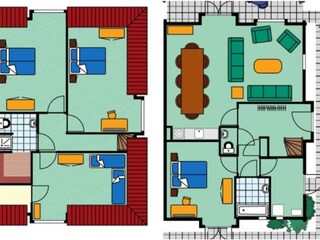 Casa per le vacanze Kamperland Pianta del piano 25