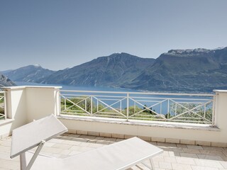 Der Balkon im Casa Stella