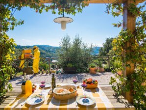 uit natuursteen met zwembad in een prachtige omgeving - 442 ASS