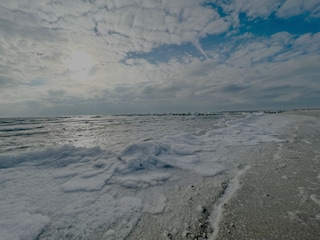 Südstrand im Winter