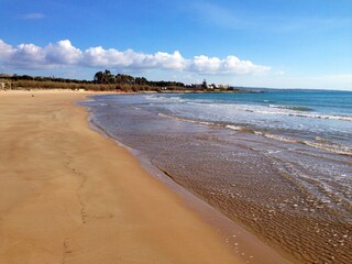 Strand in 500 m Entfernung