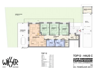 Appartamento per vacanze Hollersbach im Pinzgau Pianta del piano 28
