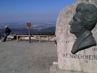 Blick vom Brocken in die Ebene