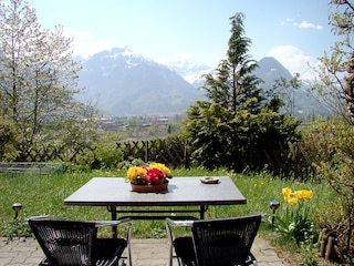 Aussicht von der Terrasse