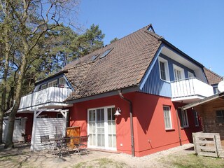 Unsere Wohnung Ostseebrise ist oben rechts