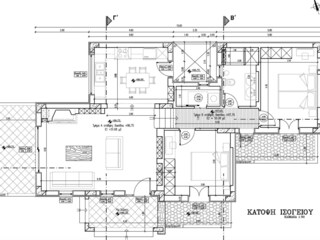 Villa Kamilari Floor Plan 38
