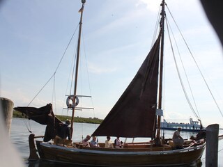 Zeesbootfahrt auf Bodden