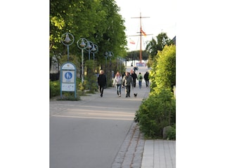 Blick zur Seebrücke