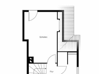 Rechte Doppelhaushälfte