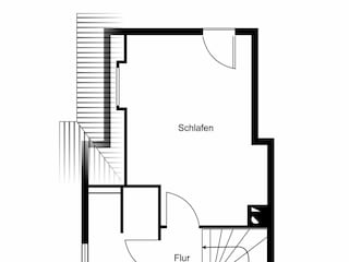 Rechte Doppelhaushälfte