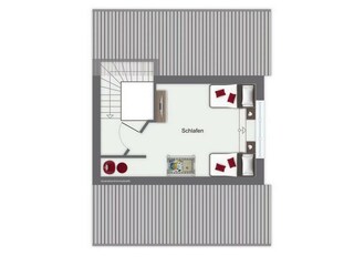 Casa de vacaciones Boltenhagen Plano de planta 23