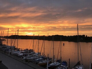 Sonnenuntergang - aus Ihrer Ferienwohnung fotografiert