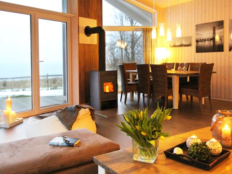 Vakantiehuis Arhus met prachtig waterzicht
