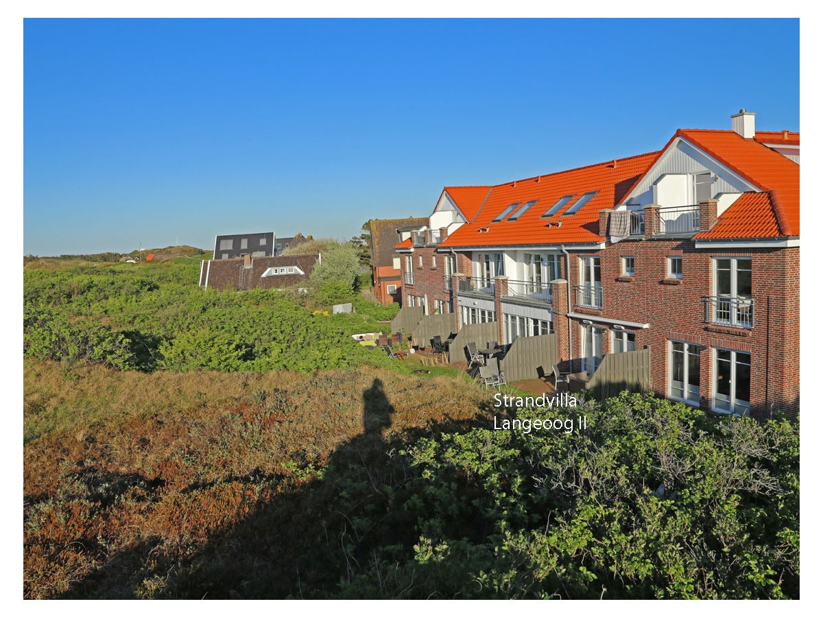 Strandvilla II: Blick von den Dünen