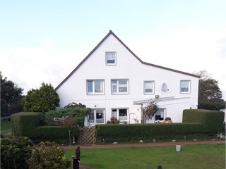 Blick a.d. Wohnungen, Südseite-ganz besondere Gäste