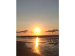Sonnenuntergang am Strand