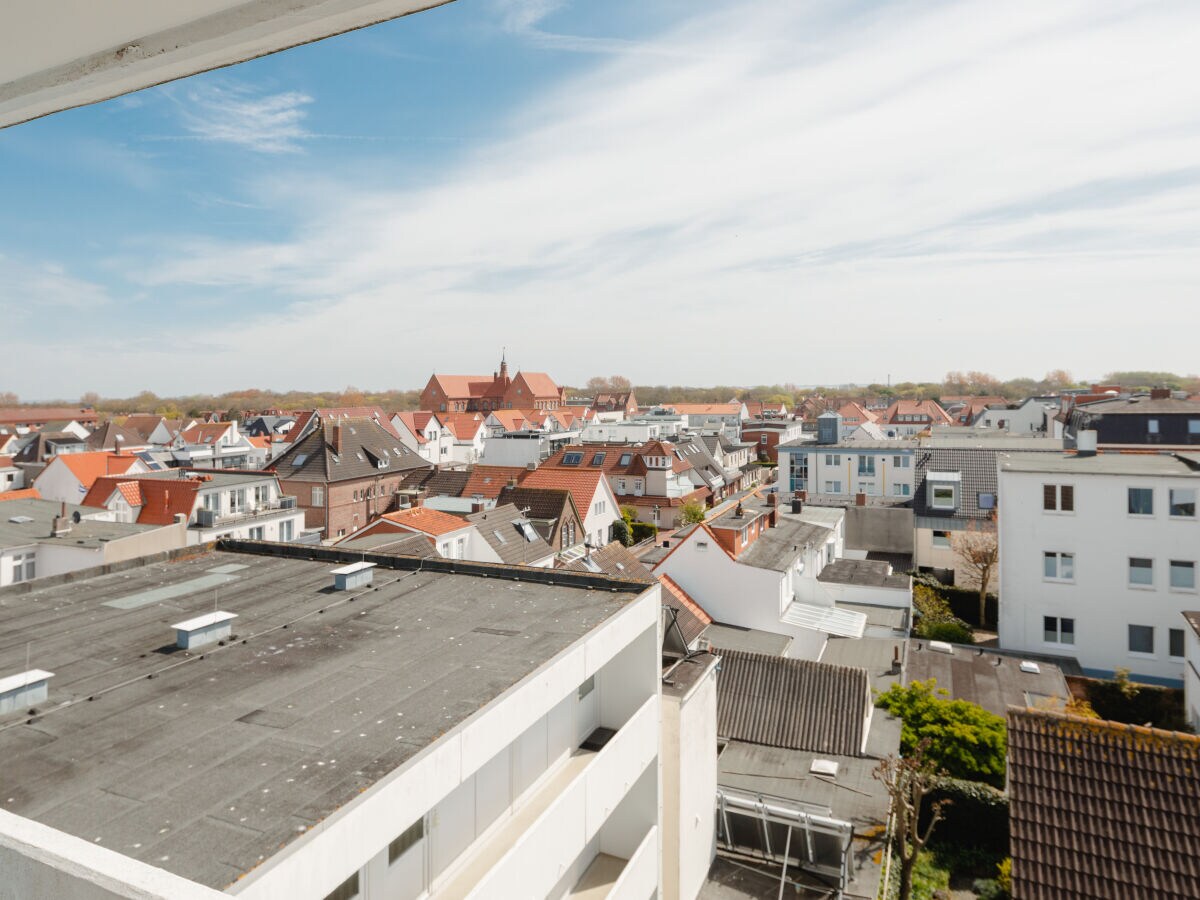 Ferienwohnung Blau mit Wattenmeerblick