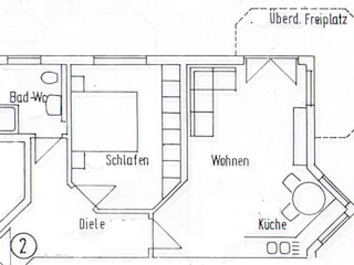 Grundriss Wohnung Nr.2