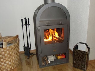Kaminromantik im Wohnzimmer