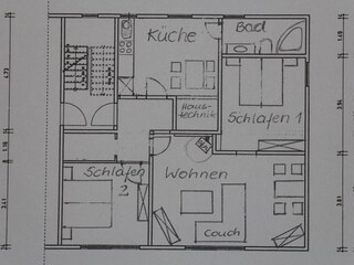 Grundriss Kaminromantik 2, OG