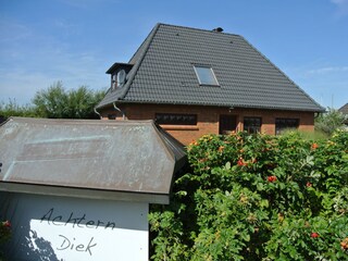 UnterGrundstück ist schön eingewachsen