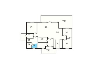 Maison de vacances Sønderballe Plan d'étage 40