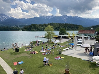 Badestrand am Faaker See, 15 km