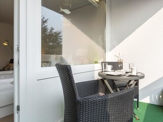 Südostbalkon - St Peter Ording Bad, Haus Loreley, Wohnung 30 "Duenensonne im Bad"