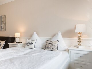 Schlafbereich - St Peter Ording Bad, Haus Loreley, Wohnung 30 "Duenensonne im Bad"