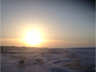 Sonnenaufgang an Süddorfer Strand