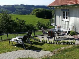 Terrasse Ferienhaus