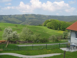 Traumhafte Sicht auf Landschaft