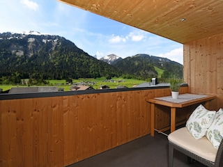 Balkon Richtung Gräsalp