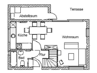 Vakantiehuis Ouddorp Grondplan 23