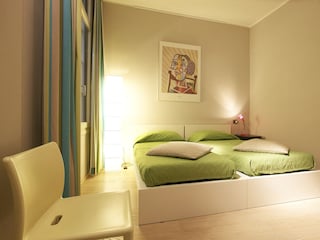 Eines von 2 Schlafzimmern