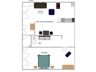 Chalet Ofterschwang Plano de planta 21