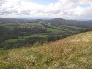 Blick vom Simmelsberg über Sparbrod (rechts unten)