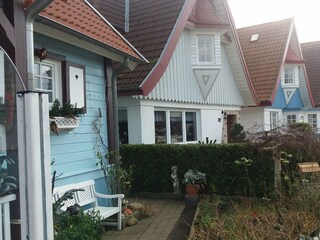 Historische Häuser im Ort