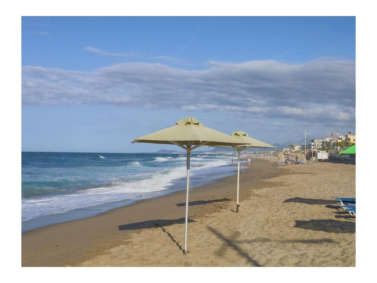 Strand von Rethymnon ca. 8 km entfernt